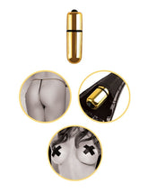 Fetish Fantasy Gold Vibrating Strap-On Dildo Set Strap On Sextoys